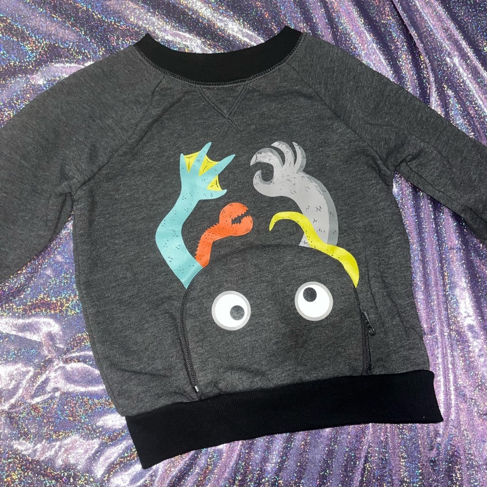 Monster crew sweatshirt